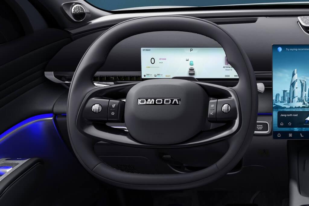 Omoda7 - Design interiéru